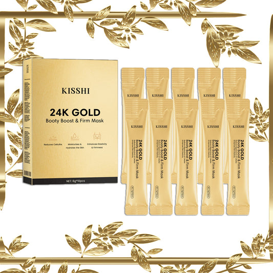 🔥Last Day Discount🔥KISSHI™ 24K Gold Booty Boost & Firm Mask 💖