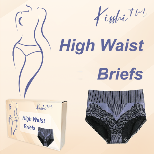 💎KISSHI™ Graphene Fiber Restoration High Waist Briefs（Limited time discount 🔥 last day）