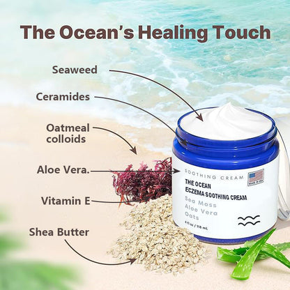 💥Daily Sales of 4000+🔥 2024 Hot Sale Seurico™ The Ocean Eczema Natural Soothing Cream