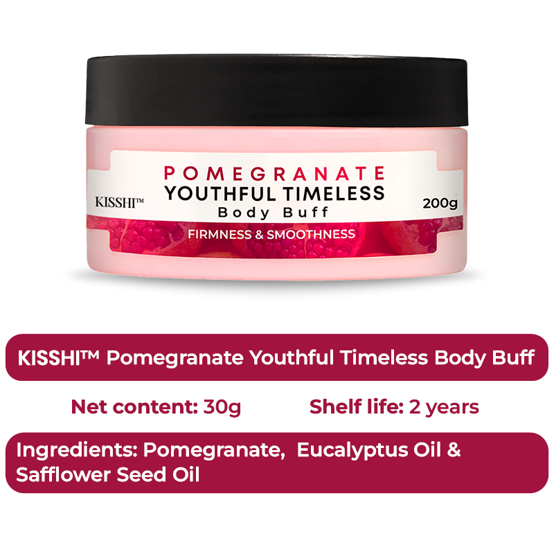 KISSHI™ Pomegranate Youthful Timeless Body Buff 🌼Last Day Discount🌼