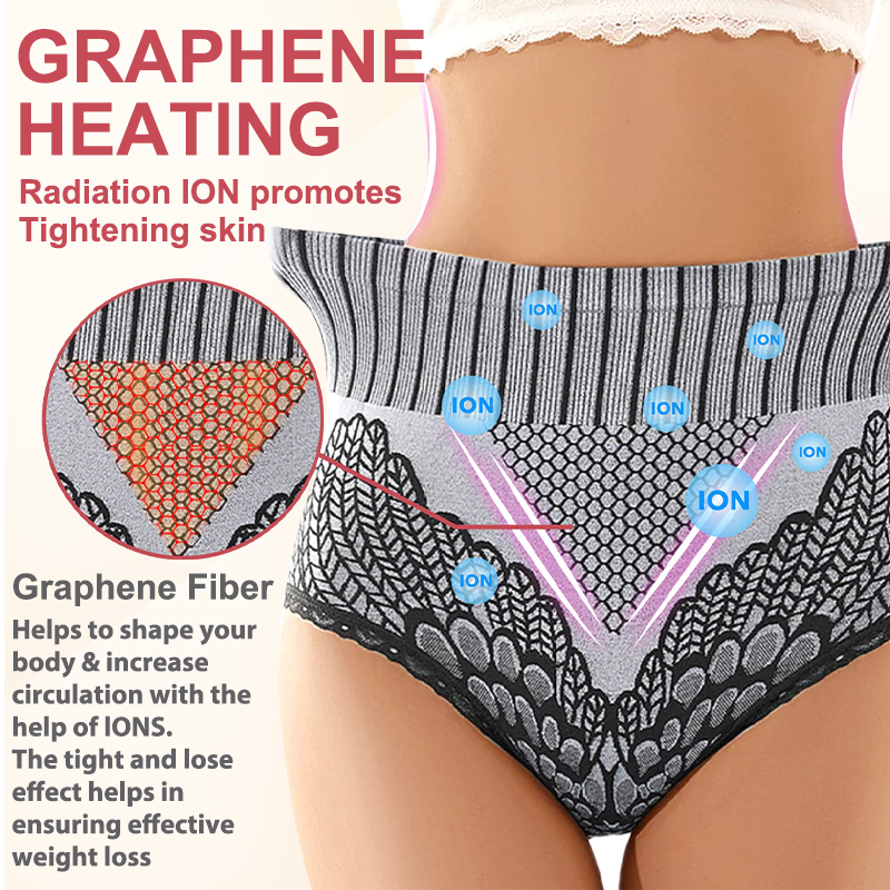 💎KISSHI™ Graphene Fiber Restoration High Waist Briefs（Enjoy Special Discounts🔥last day）