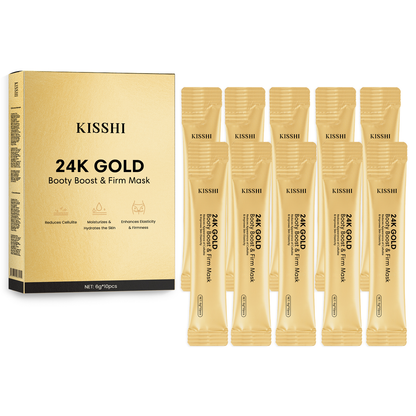 🔥Last Day Discount🔥KISSHI™ 24K Gold Booty Boost & Firm Mask-HM3