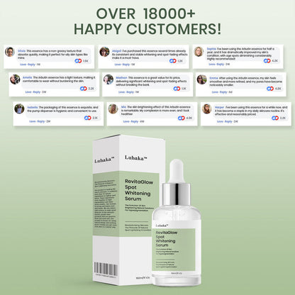 [👑Official Brand Store👑]Luhaka™ RevitaGlow Spot Whitening Serum(High Volume 150ml)-HM2