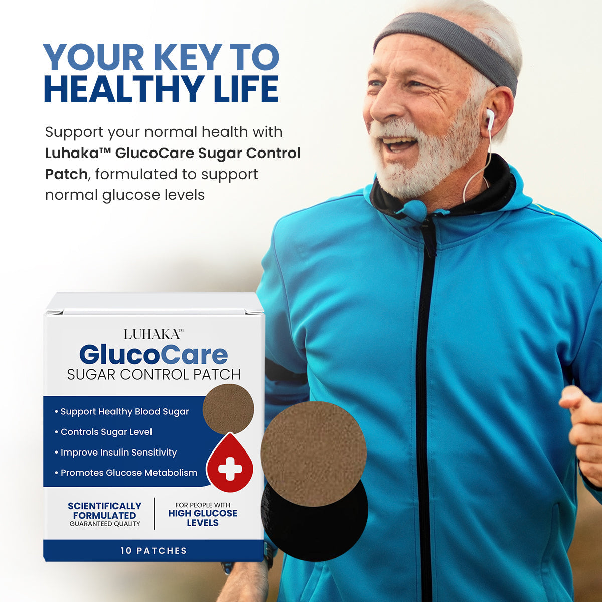 Luhaka™ GlucoCare Sugar Control Patch