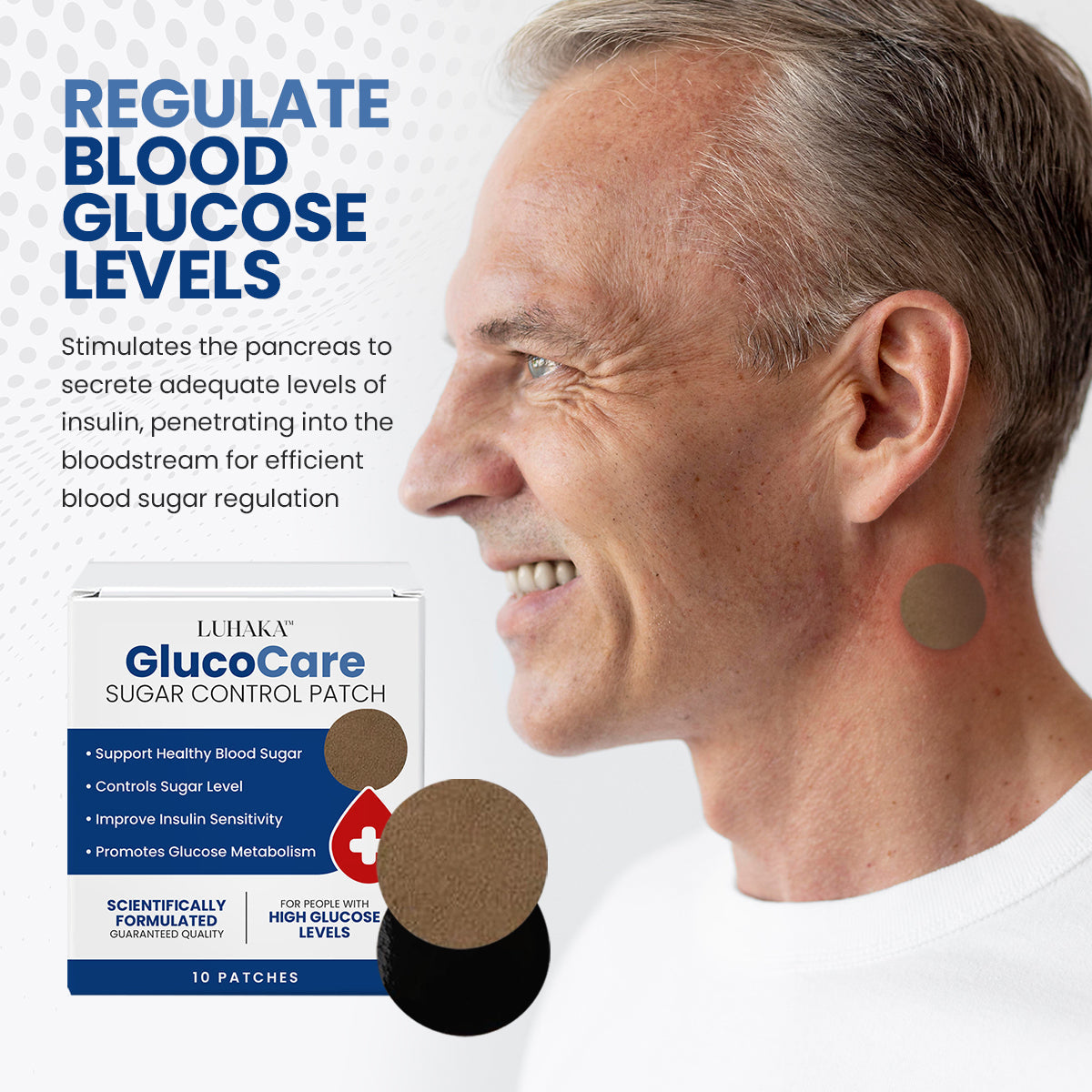 Luhaka™ GlucoCare Sugar Control Patch