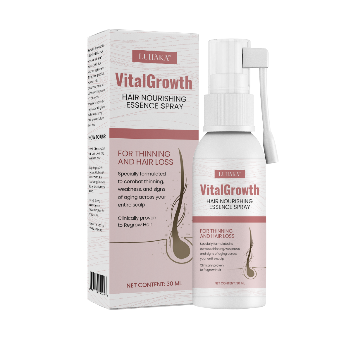 Luhaka™ VitalGrowth Hair Nourishing Essence Spray