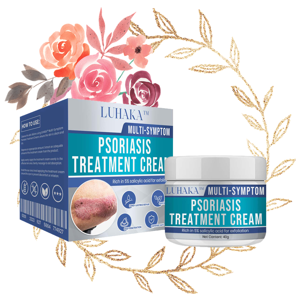 Luhaka™ Multi-Symptom Psoriasis Treatment Cream