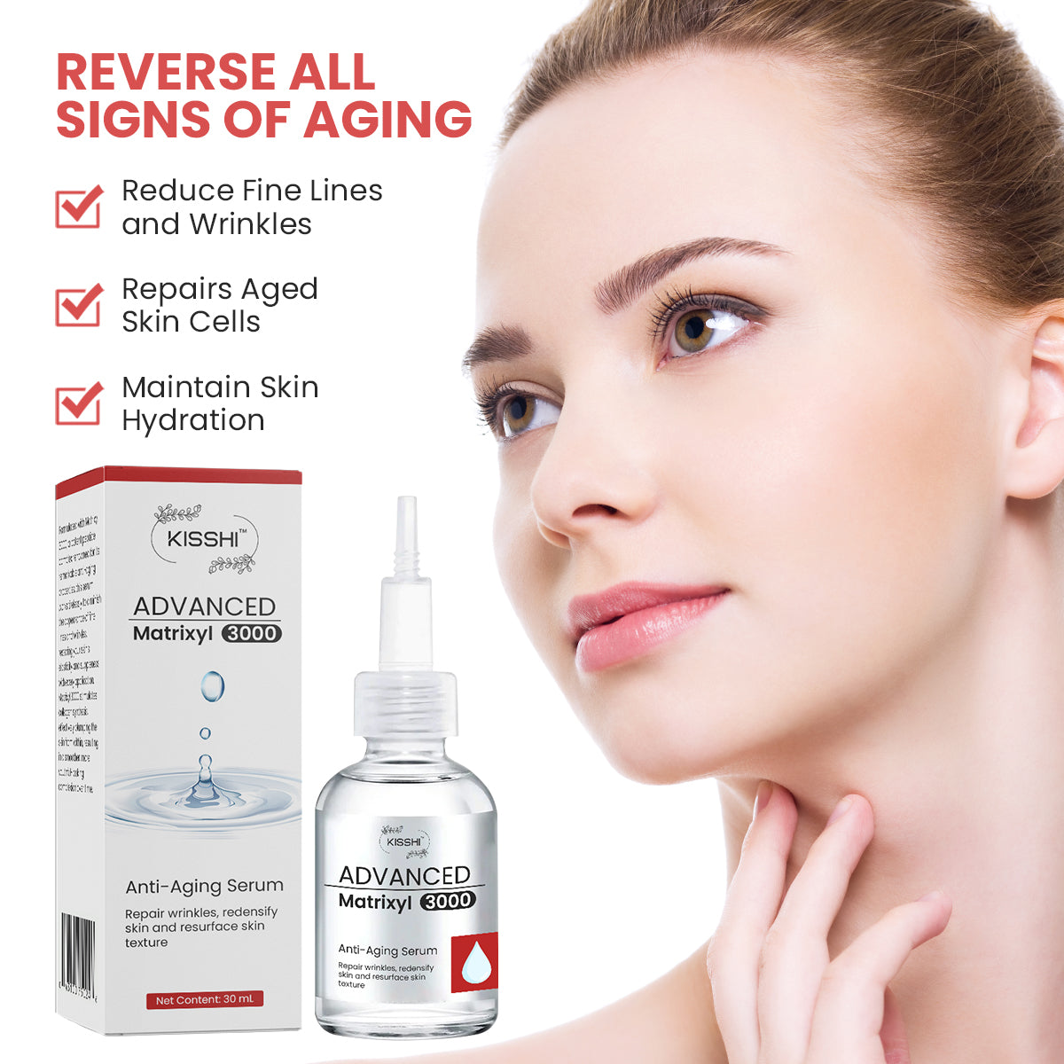 🔥Last Day Discount🔥KISSHI™ Advanced Matrixyl 3000 Serum-HM