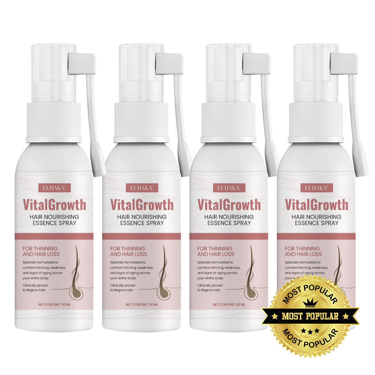 Luhaka™ VitalGrowth Hair Nourishing Essence Spray